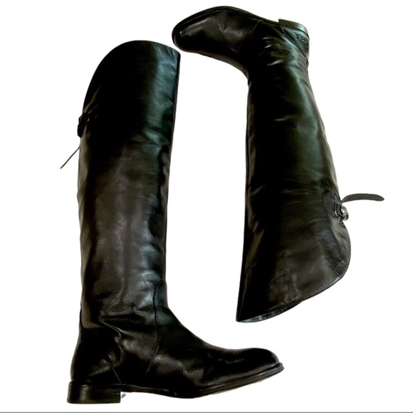 Coach Cheyenne Over The Knee Genuine Leather Boots - Picture 4 of 10